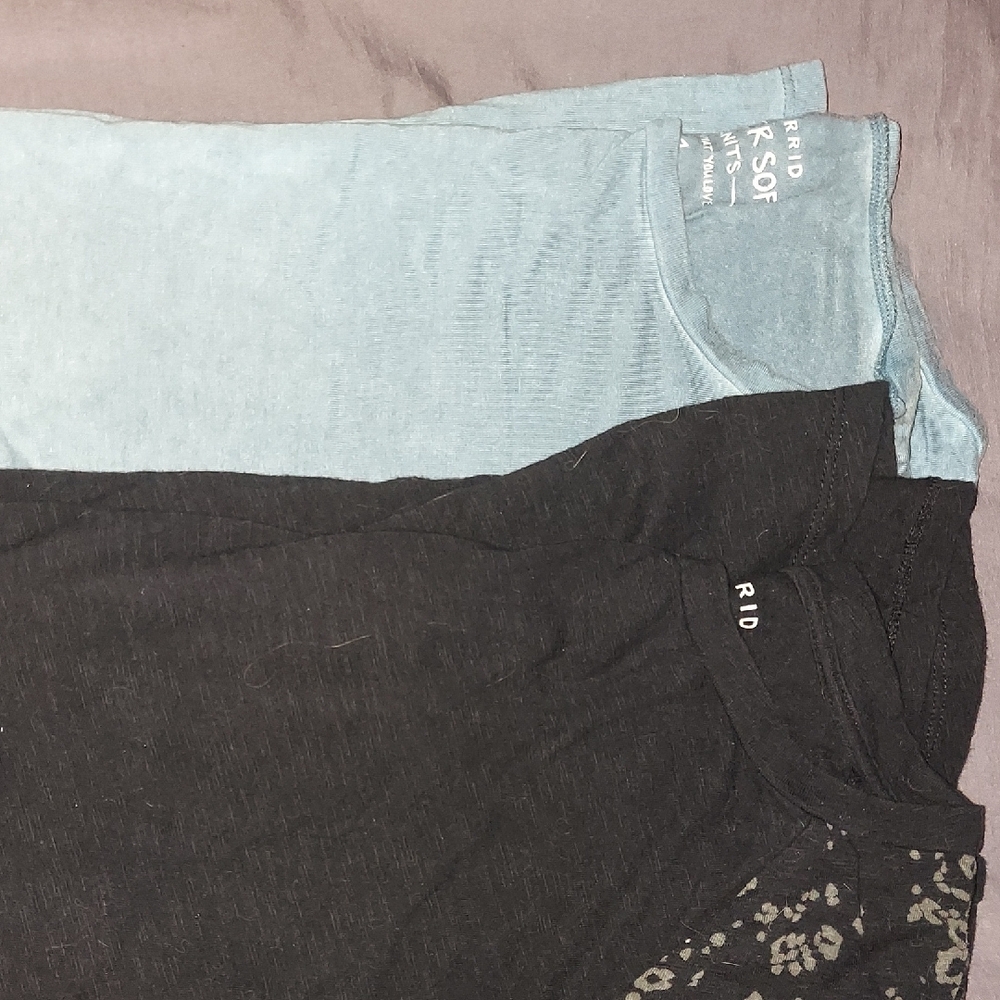 Torrid Kids Black and Blue Leggings